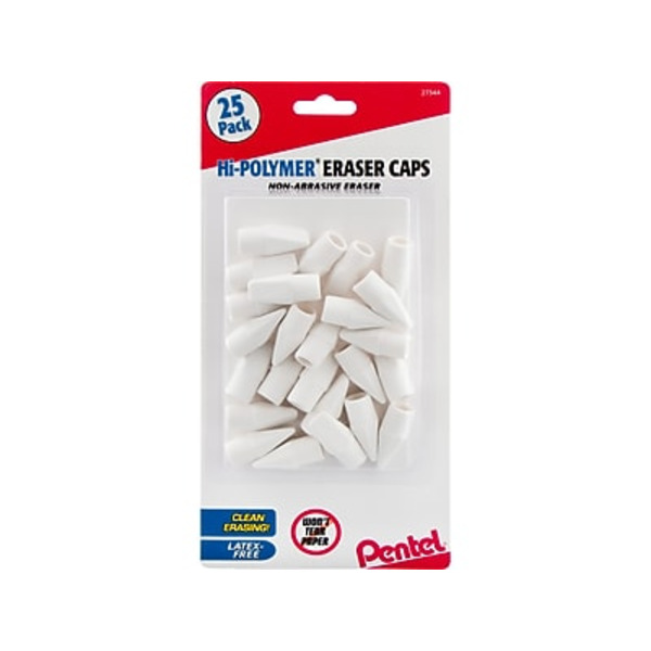 Pentel Hi-Polymer Eraser Cap - White