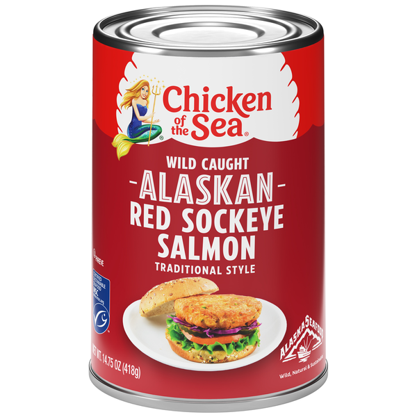 Chicken of the Sea Wild Caught Alaskan Red Sockeye Salmon