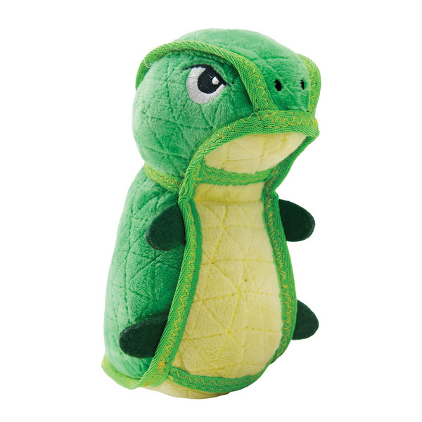 Outward Hound Xtreme Seamz Dino Plush Dog Toy