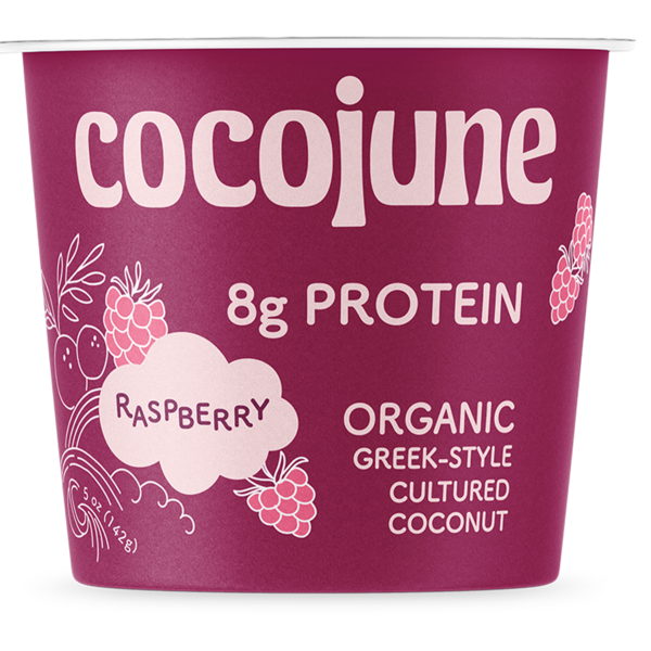 cocojune Raspberry Organic Greek-style Cultured Same-Day Delivery