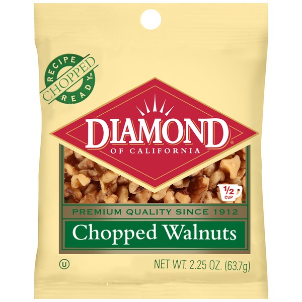 Diamond Of California® Chopped Walnuts (2.25 oz) from HEB Instacart