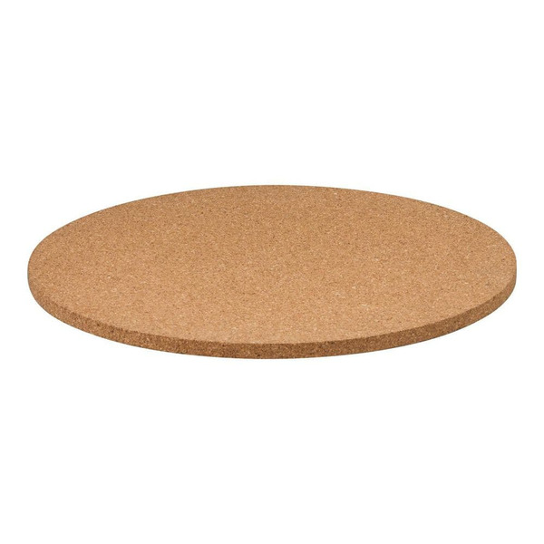 Vigoro 10 In. W X 0.3 In. H Brown 100% Cork Mat Plant Saucer