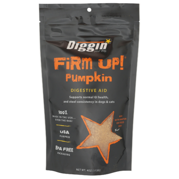 Diggin Your Dog Pumpkin Firm Up! Dog & Cat Digestive Aid