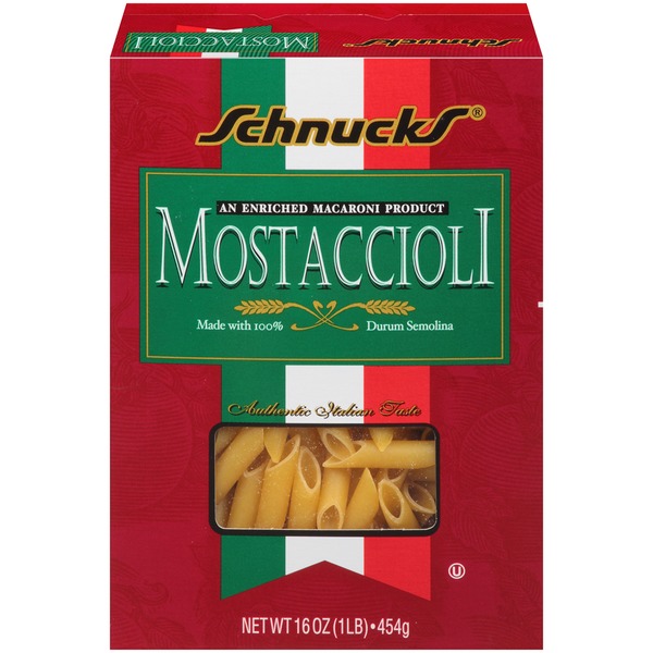 Schnucks Mostaccioli Pasta (16 oz) Instacart