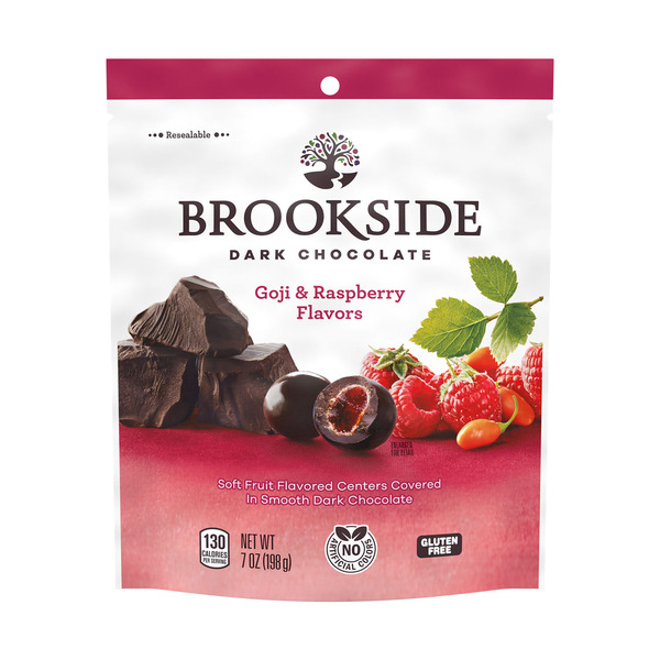 BROOKSIDE Dark Chocolate, Goji and Raspberry Flavored Snacking