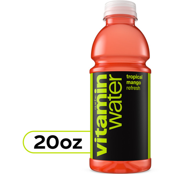 vitaminwater Refresh Tropical Mango Flavored Water Beverage Bottle