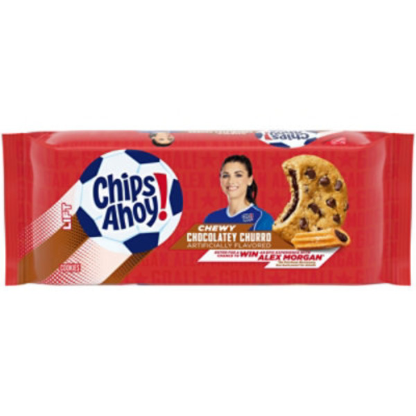 CHIPS AHOY! Chewy Chocolatey Churro Filled Chocolate Chip Cookies, Limited Edition 9.9 oz