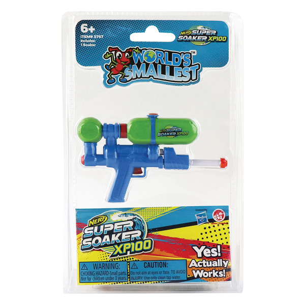Super Impulse World's Smallest Nerf Super Soaker Same-Day Delivery