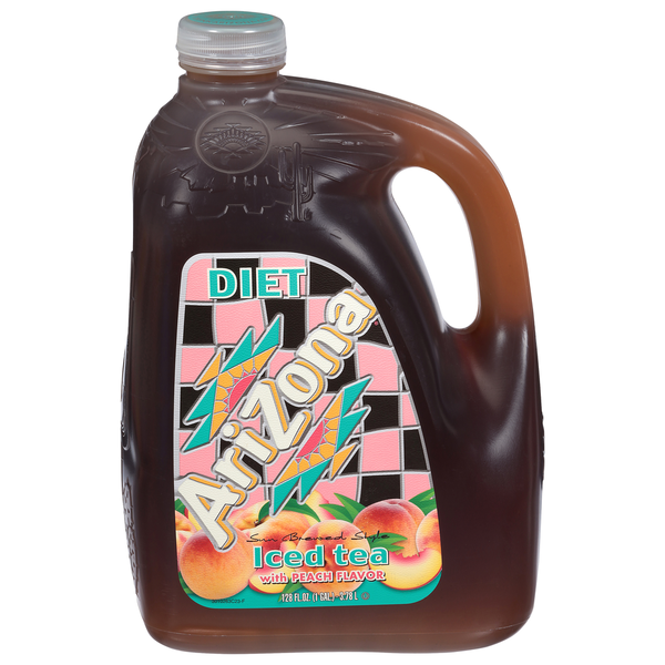 AriZona Diet Sun Brewed Style Peach Flavor Iced Tea Same-Day