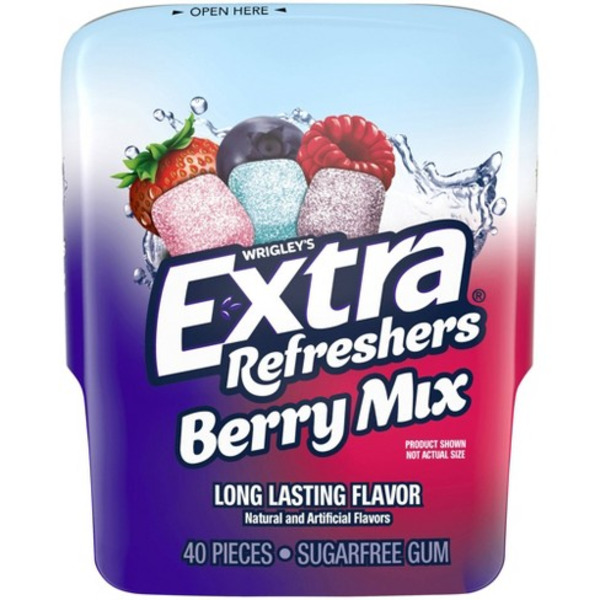 Wrigley's - Extra Refreshers Berry Mix Gum, 6 Ct