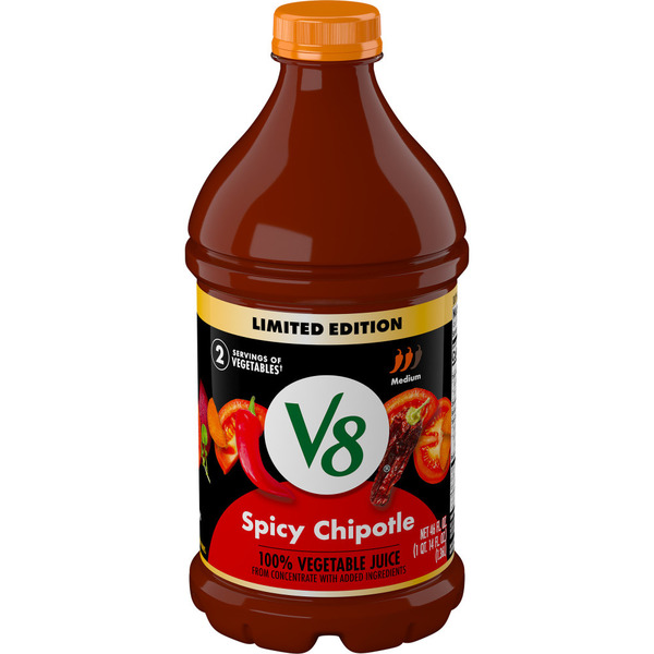 V8 Spicy Chipotle 100% Vegetable Juice Same-Day Delivery or Pickup