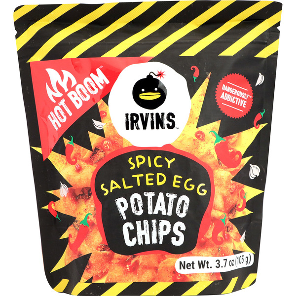 Irvins Spicy Salted Egg Potato Chips