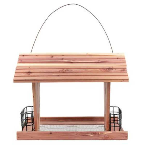 Royal Wing 12 lb. Cedar Grand Chalet Bird Feeder