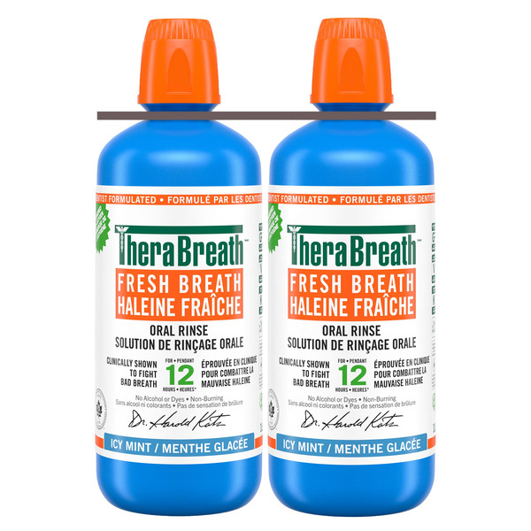 TheraBreath Icy Mint Fresh Breath Mouthwash