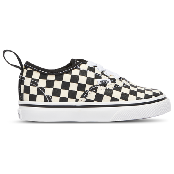 Vans Boys' Authentic Toddler Shoe, Size 5 - Black/White