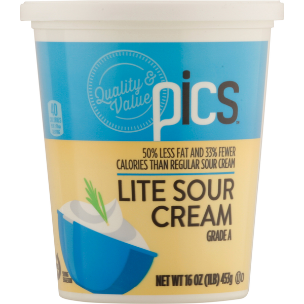 PICS Lite Sour Cream Same-Day Delivery or Pickup | Market 32 and