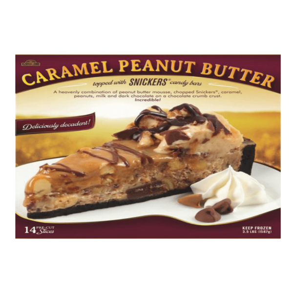 Sweet Sofia - Caramel Peanut Butter w/ Snickers Cake - 14 Slices
