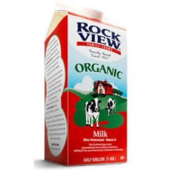 Rockview - Organice Whole Milk - 64oz. Carton