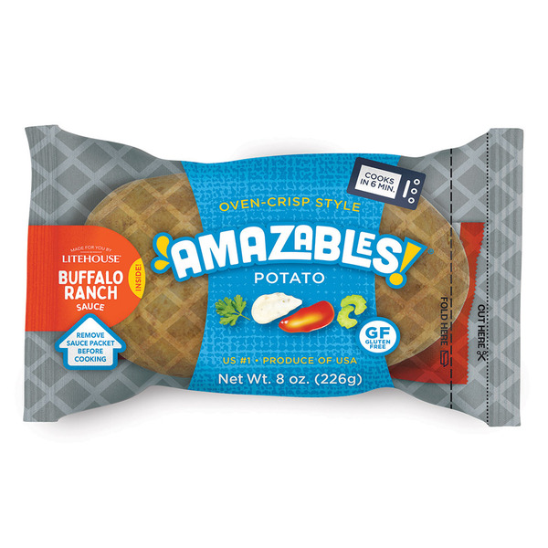 Amazables! Russet Potato with Buffalo Ranch Sauce by Litehouse