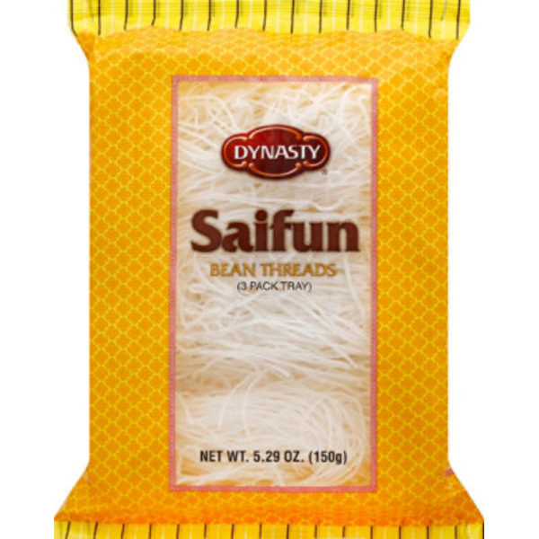 Dynasty Bean Threads, Saifun, 3 Pack Tray