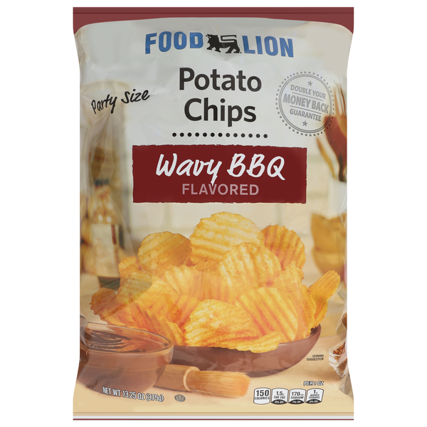 wavy barbeque chips
