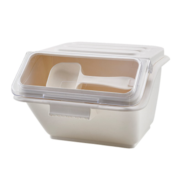 Winco - 2gal Shelf Ingredient Bin, 40-Cup, NSF, 11.75" x 14.25" x 8.38" - 1 Ct.