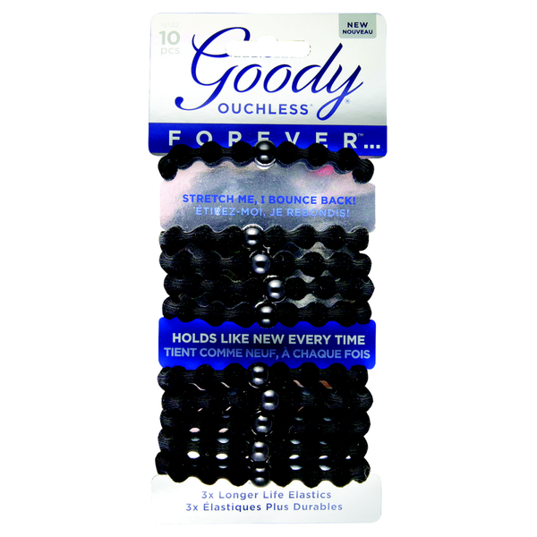 Goody Hair Ties Forever Ouchless Card 10 Ct Instacart