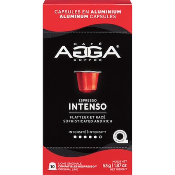 Maxi Agga Intenso Espresso Capsules Same-Day Delivery | Instacart