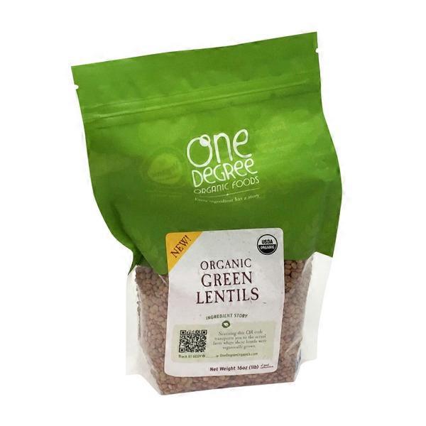 One Degree Organic Foods Organic Green Lentils