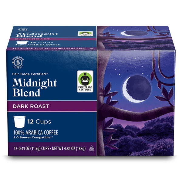 Barissimo Midnight Roast Coffee Cups Same-Day Delivery or Pickup