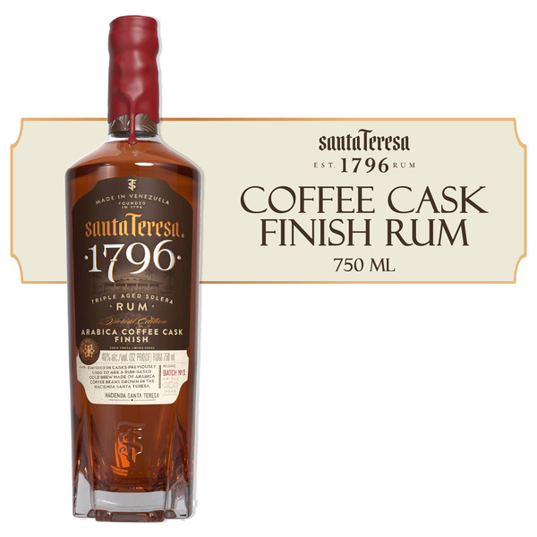 Santa Teresa 1796 Arabica Coffee Cask Finish 46% 75Cl/750Ml Same