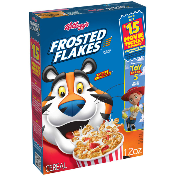 Kellogg's Frosted Flakes Breakfast Cereal