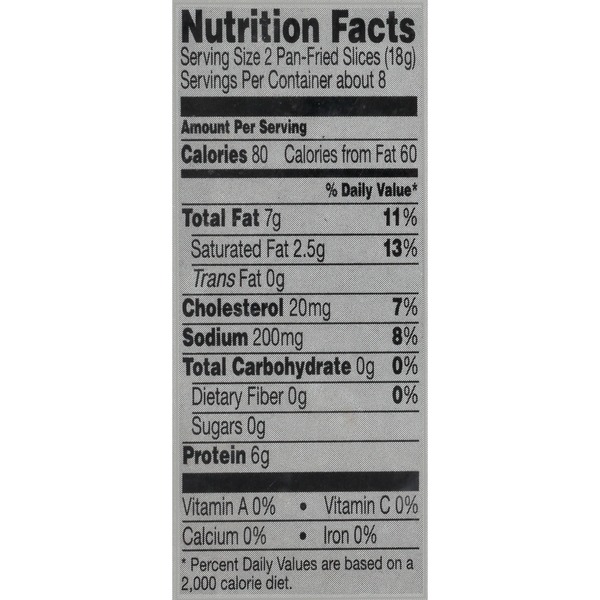 31 Nutrition Label For Bacon Labels Design Ideas 2020