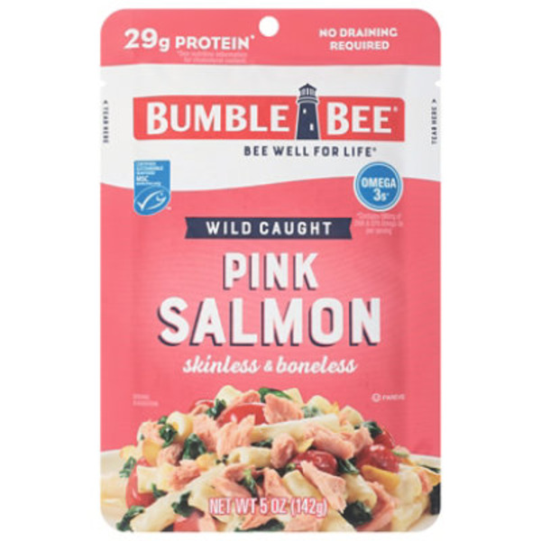 Bumble Bee Wild Caught Skinless & Boneless Pink Salmon