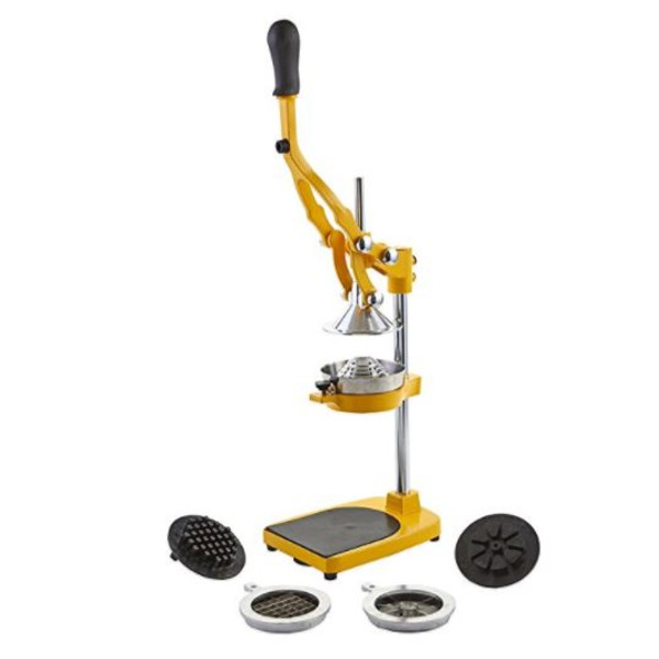Imusa - Heavy Duty Cast Iron Citrus Juicer with Multifunction Adapters