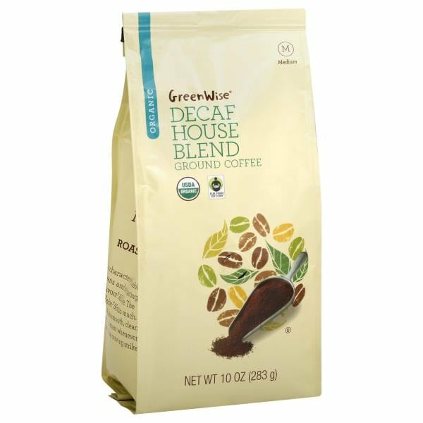 GreenWise Organic Ground House Blend Decaffeinated Coffee Same-Day ...
