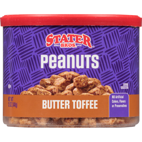 Stater Bros Butter Toffee Peanuts (12 oz) Instacart