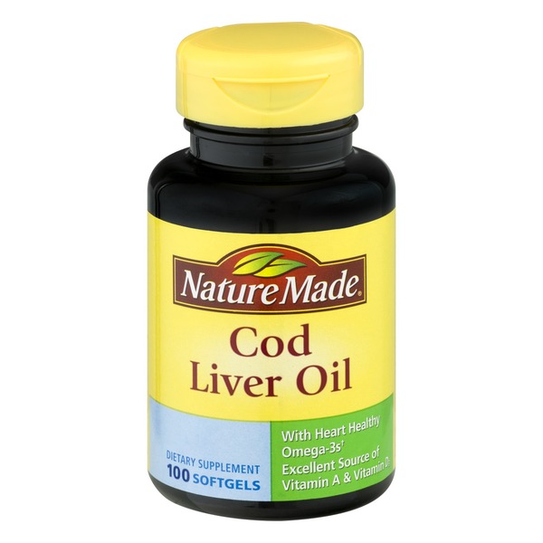 Nature Made Cod Liver Oil Dietary Supplement (100 each) from CVS