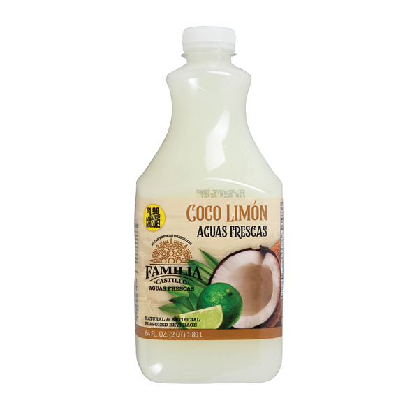Familia Castillo Agua Fresca Coco Limon