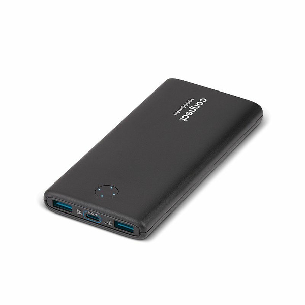 Connect Fast Charging Power Bank, Adult Unisex, Size: One Size, Black