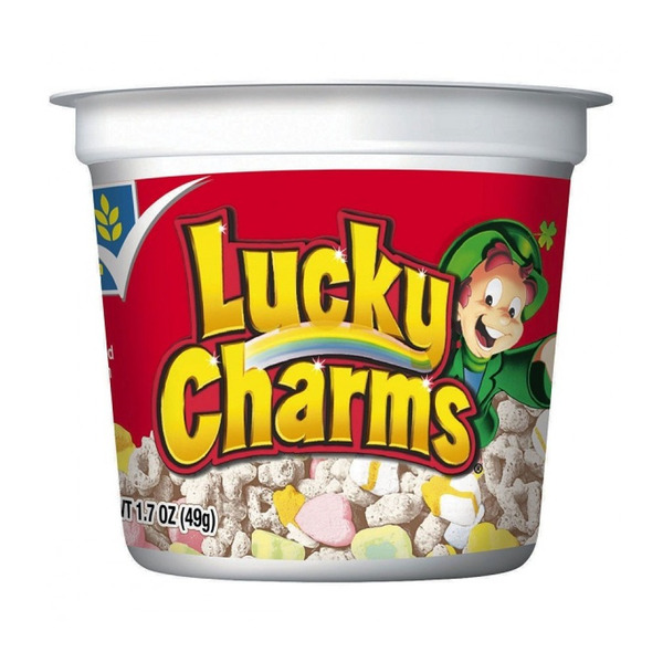 Lucky Charms Cereal Cup - 6/1.7 oz