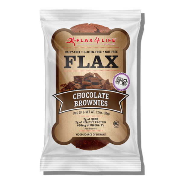 Flax4Life Grab n' Go Chocolate Brownies