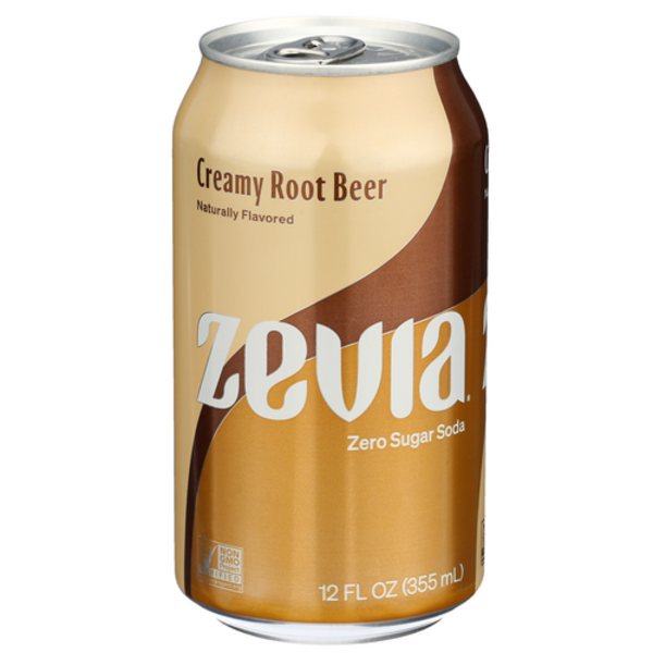 Zevia Creamy Root Beer Soda