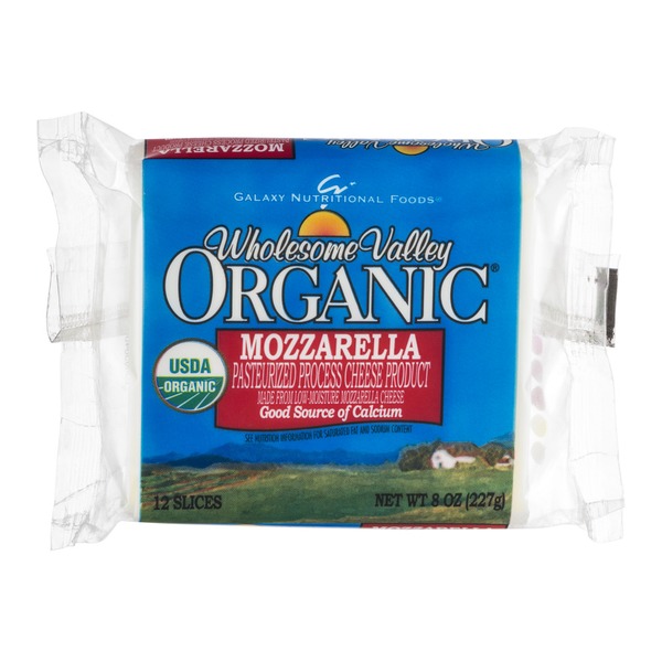 Wholesome Valley Organic Mozzarella Cheese Slices (8 oz) Instacart