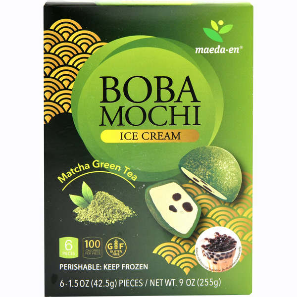 Maeda-en Matcha Green Tea Boba Mochi Ice Cream