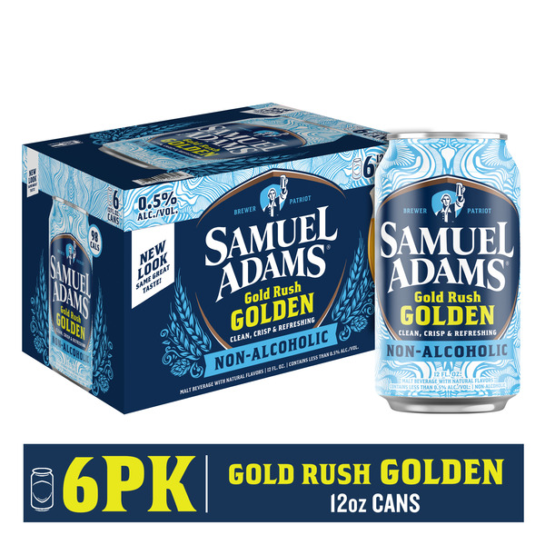 ラムネ　雅　ゴールド Samuel Adams Gold Rush Golden Non-Alcoholic Beer Same-Day Delivery