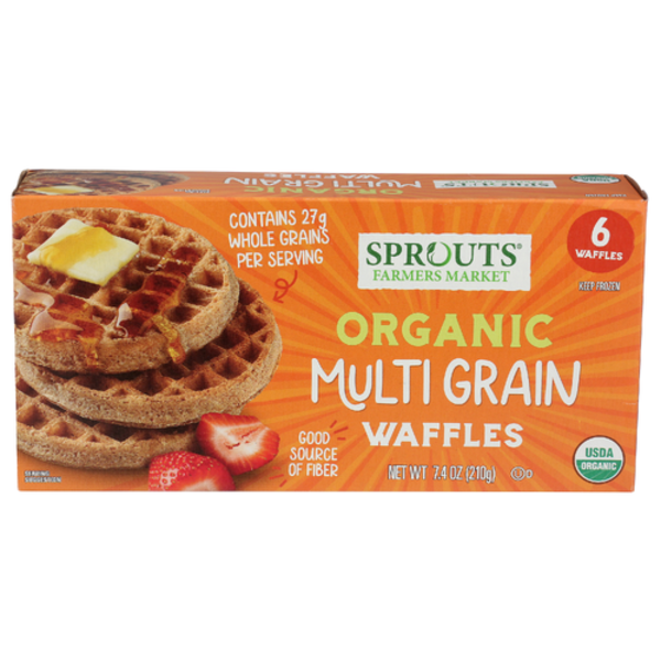 Sprouts Organic Multigrain Waffles