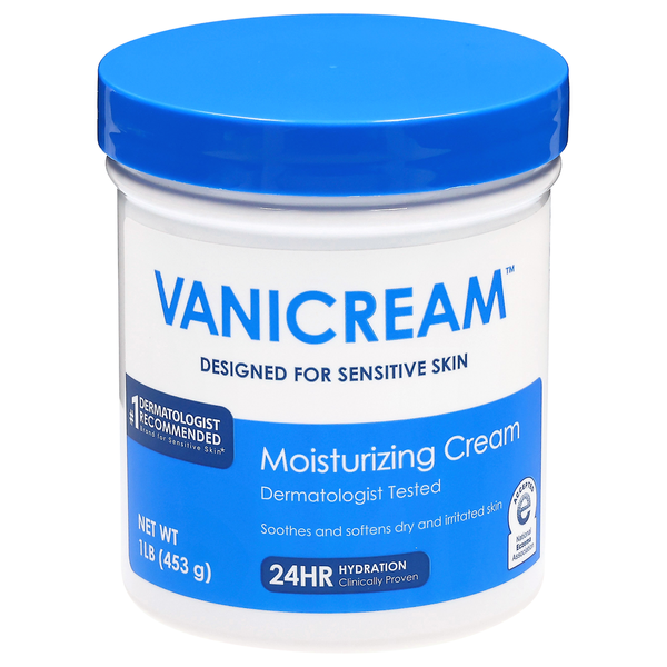 Vanicream 24HR Hydration Moisturizing Cream Same-Day Delivery or