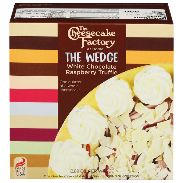 The Cheesecake Factory Cheesecake, White Chocolate Raspberry