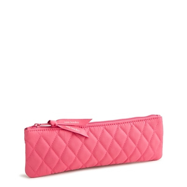 Vera Bradley Cotton Pencil Pouch - Rapture Rose